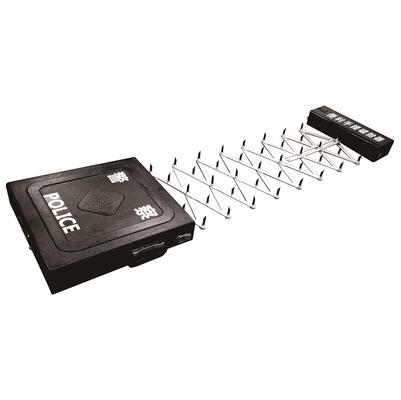 Qualität  Traffic Police Q235 Steel Traffic Roadblocks , 7m Portable Tyre Killer usine