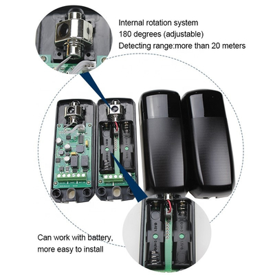 Drahtlose tor-Sicherheits-Strahlen der Batterie-IP54 12V Infrarot