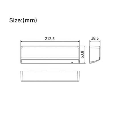 3m automatische Tor-Zusätze, Mikrowellen-Bewegungs-Detektor 30V YS109